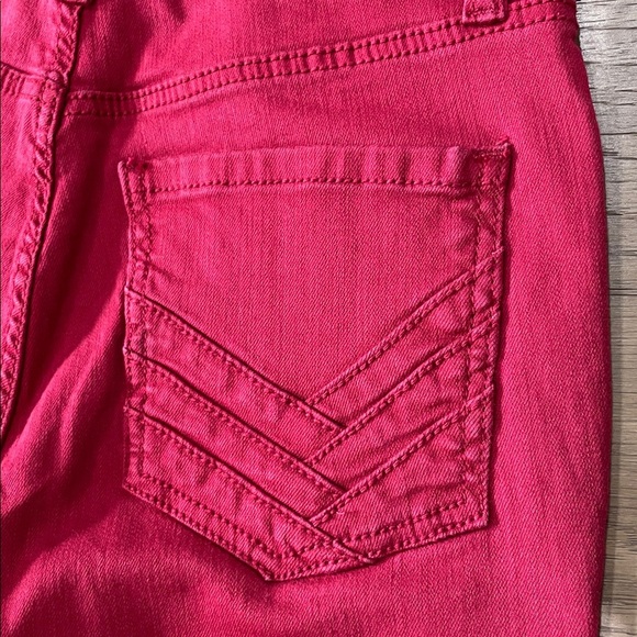 Shyanne Red Flare Bell Bottoms Denim Jeans Hippie Western Country Women's 30 - Picture 14 of 15